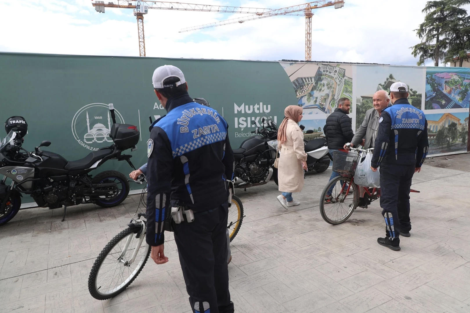 Sakarya Uzunçarşı’da bisikletlilere 