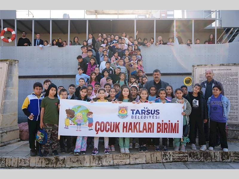 TARSUS’TA ÇOCUKLAR, HAKLARINI ÖĞRENDİ, EĞLENCELİ ANILAR BİRİKTİRDİ