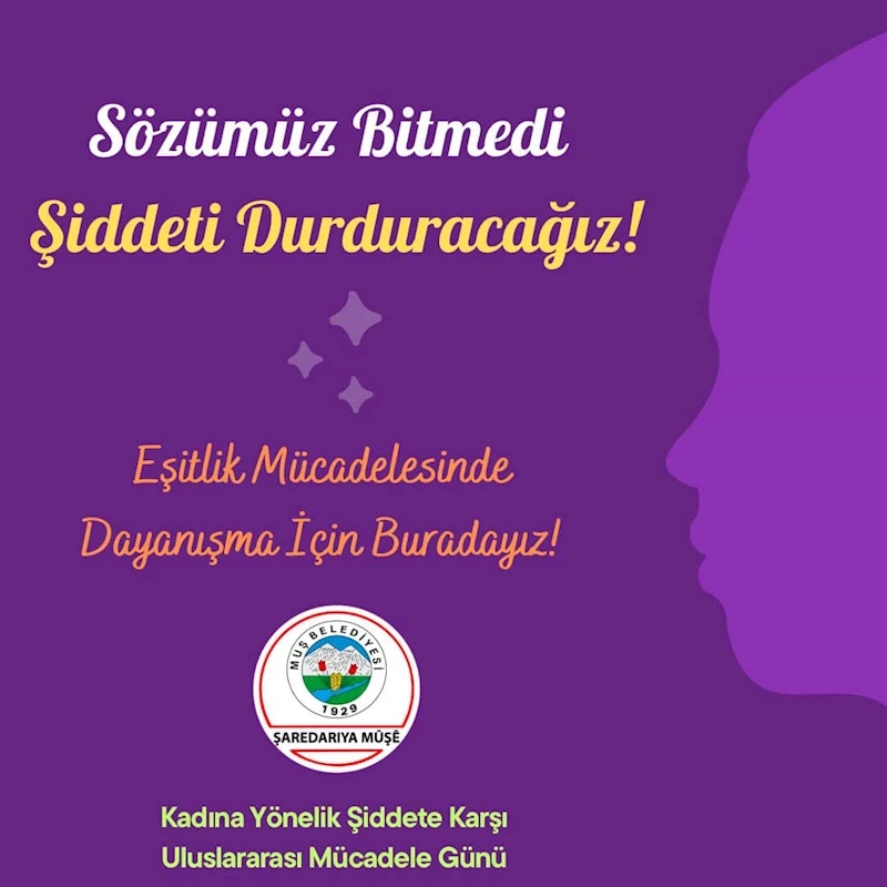 KADINA YÖNELİK ŞİDDETE KARŞI ULUSLARARASI MÜCADELE GÜNÜ