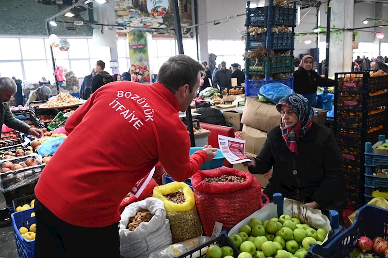 -BOZÜYÜK BELEDİYESİ İTFAİYESİ VATANDAŞLARI KARBONMONOKSİT ZEHİRLENMELERİNE KARŞI UYARIYOR