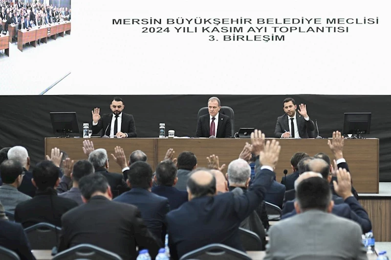 Mersin Büyükşehir’in 2025 Yılı Bütçesi 27 Milyar 500 Milyon TL Oldu