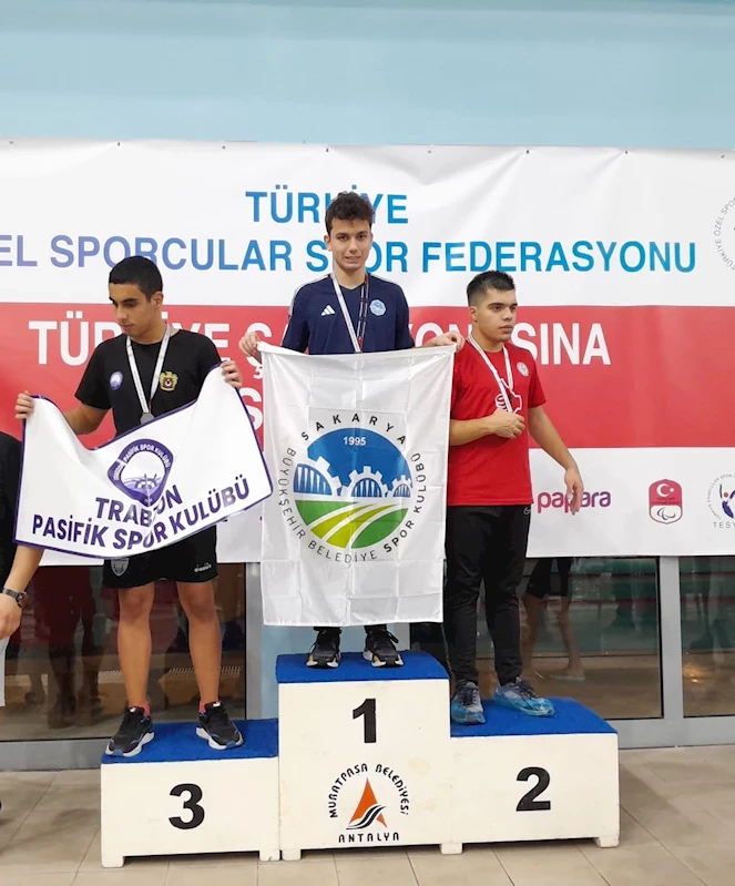 Sakarya’nın altın sporcusu Selim Antalya’daki şampiyonaya damga vurdu