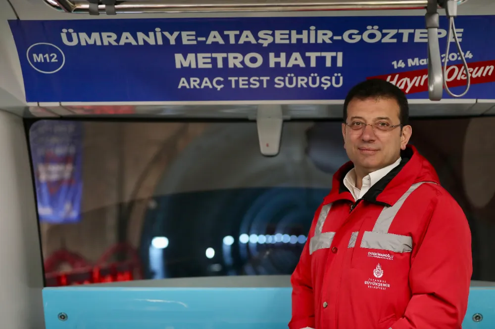 İMAMOĞLU’NDAN ULAŞTIRMA BAKANLIĞI’NA ‘ARAÇSIZ METRO’ TEPKİSİ