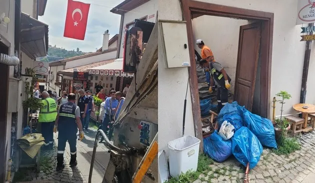 ALTINDAĞ’DA ÇÖP EV OPERASYONU