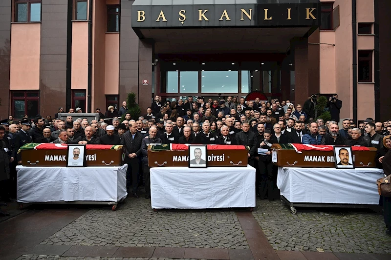 Mamak Belediye Personelleri Son Yolculuğuna Uğurlandı