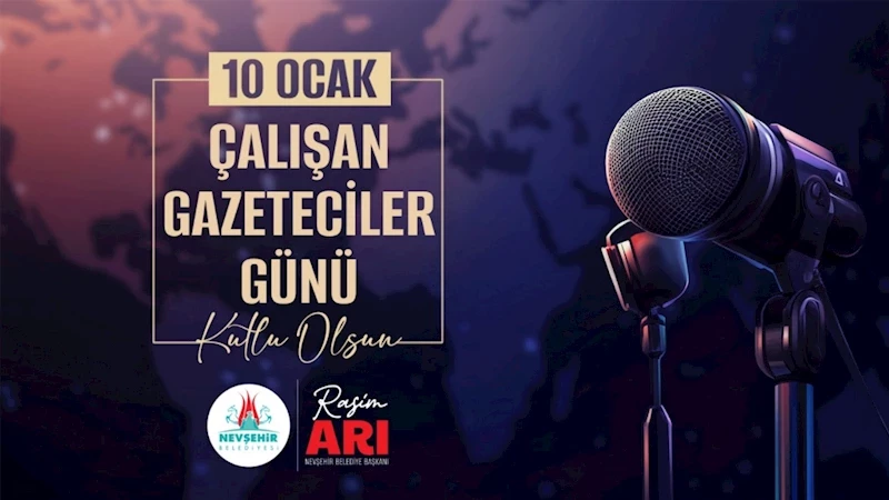 Başkan Arı’dan 10 Ocak Çalışan Gazeteciler Günü Mesajı