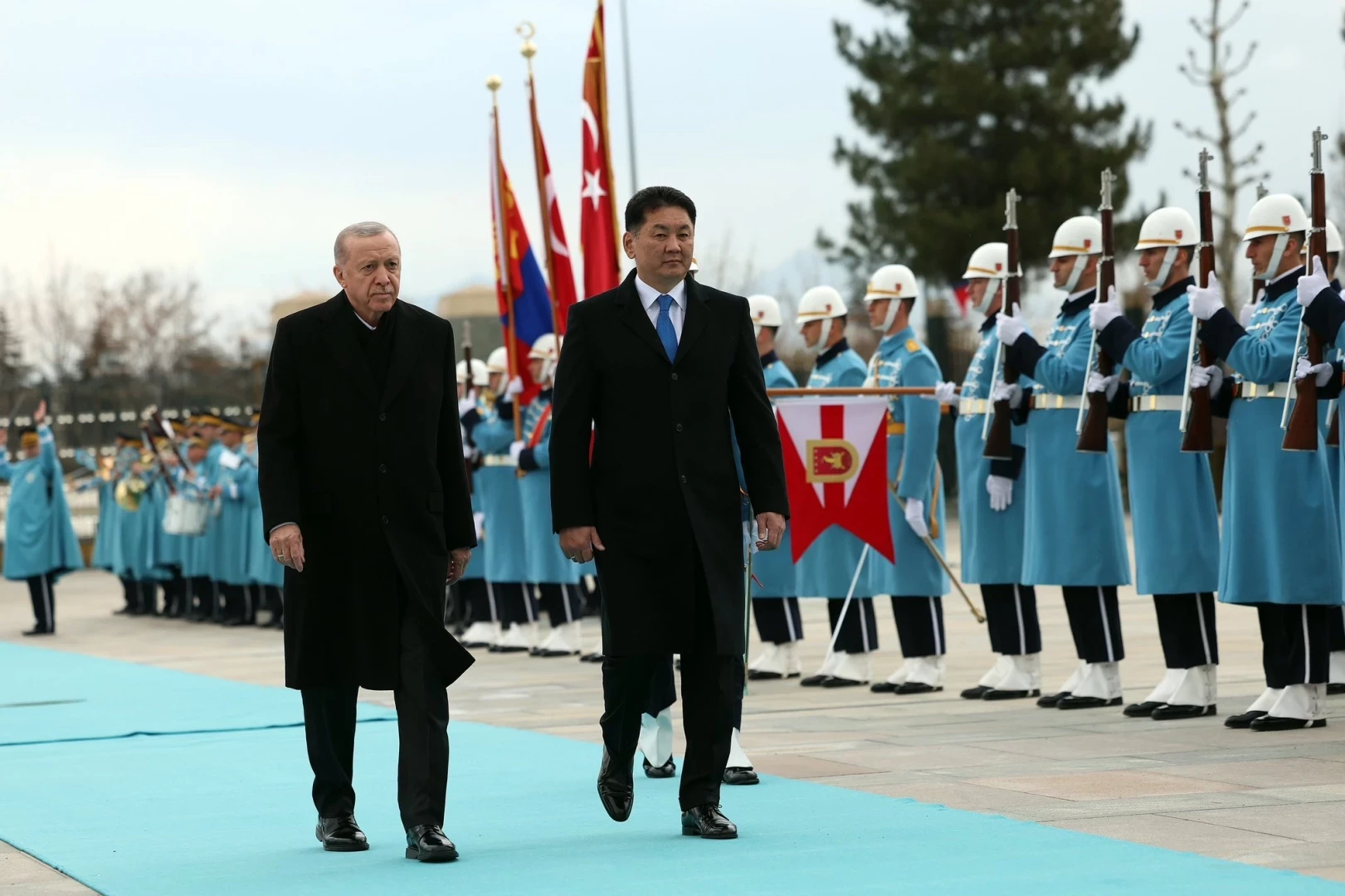 Moğolistan Cumhurbaşkanı Ankara