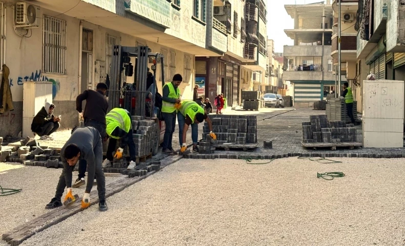 Eyyübiye Sokaklarında Çalışmalar Devam Ediyor