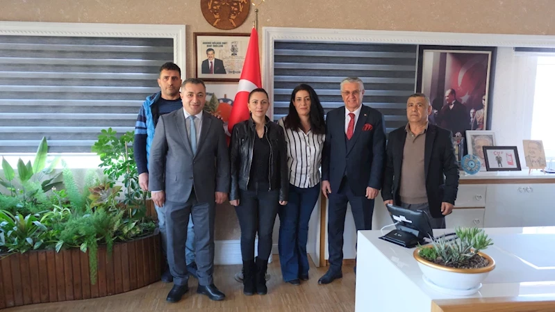 Kemer Alevi Kültür Derneği’nden Başkan Topaloğlu’na ziyaret