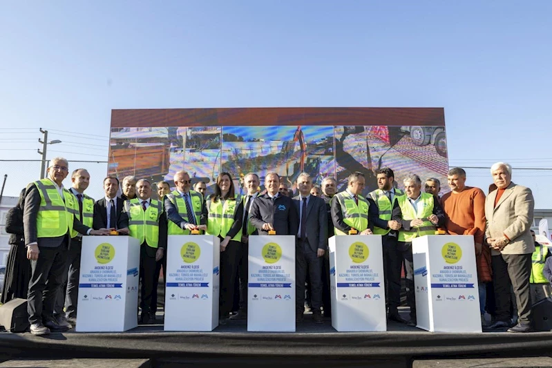 Mersin Büyükşehir’in ‘Akdeniz İlçesi Anadolu (Homurlu), Kazanlı, Toroslar Mahalleleri Kanalizasyon Projesi Temel Atma Töreni’ Gerçekleştirildi