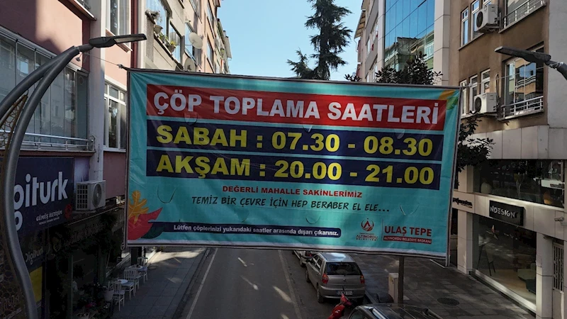 SAATLİ ÇÖP TOPLAMA UYGULAMASI BAŞLADI