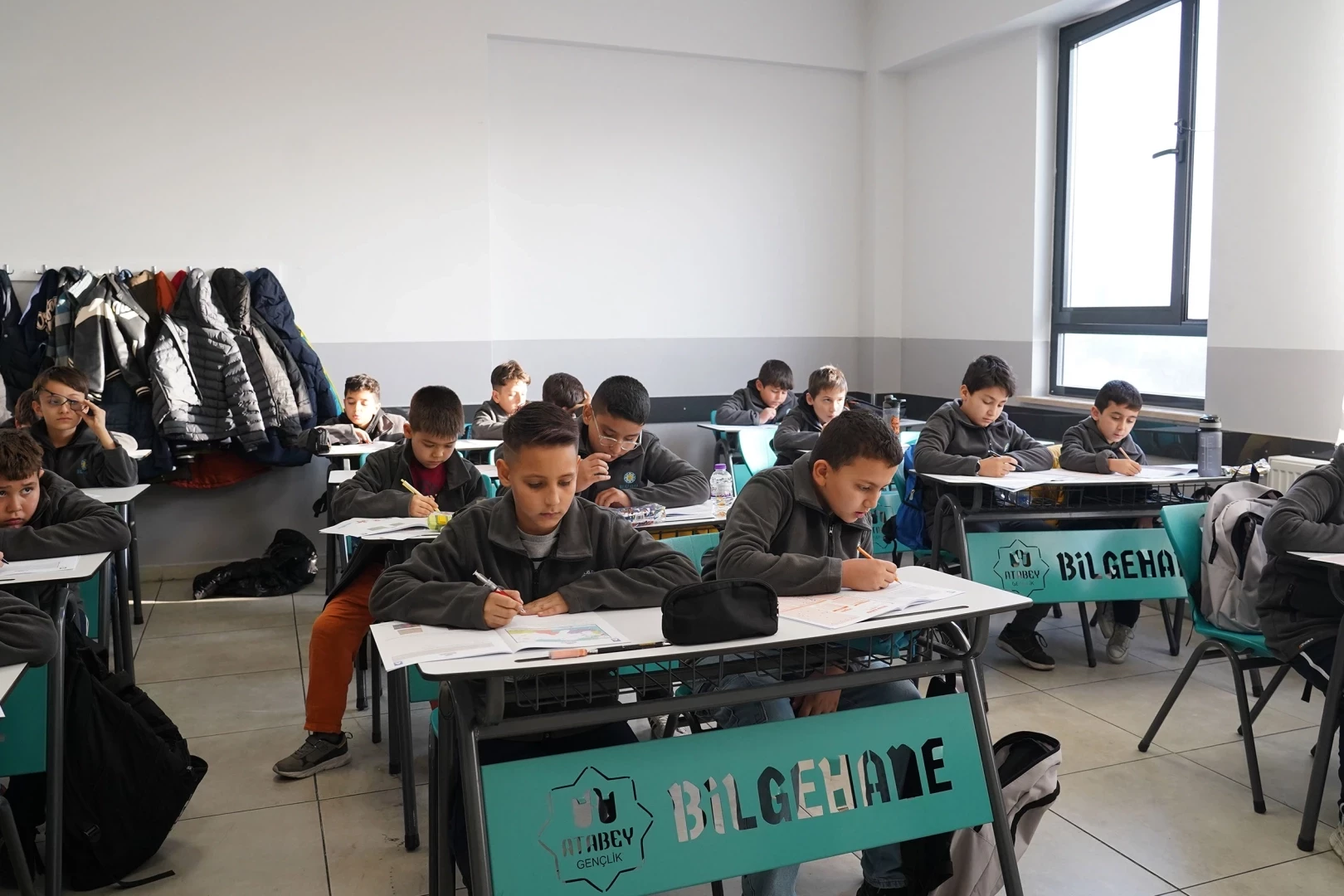 Bilgehanelerde 2. Türkiye Geneli deneme sınavı heyecanı yaşandı