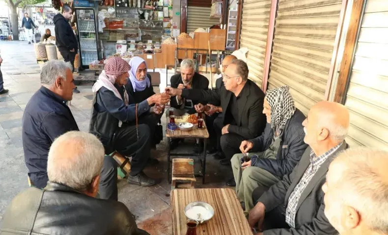 Eyyübiye Belediye Başkanı Mehmet Kuş Haftaya Esnaf Ziyaretiyle Başladı