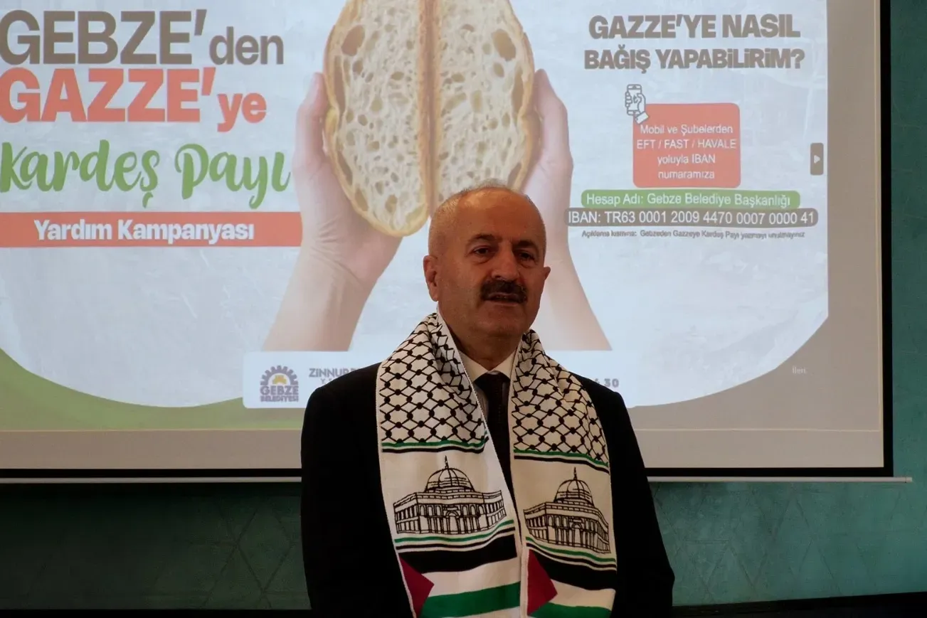 Gebze’den Gazze’ye kardeş payı