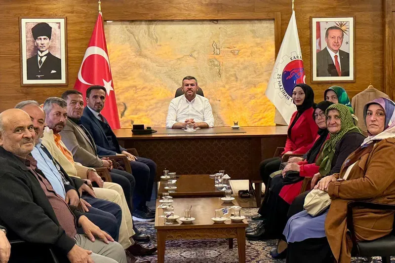 KESDER Heyeti Karabük Belediye Başkanı Çetinkaya