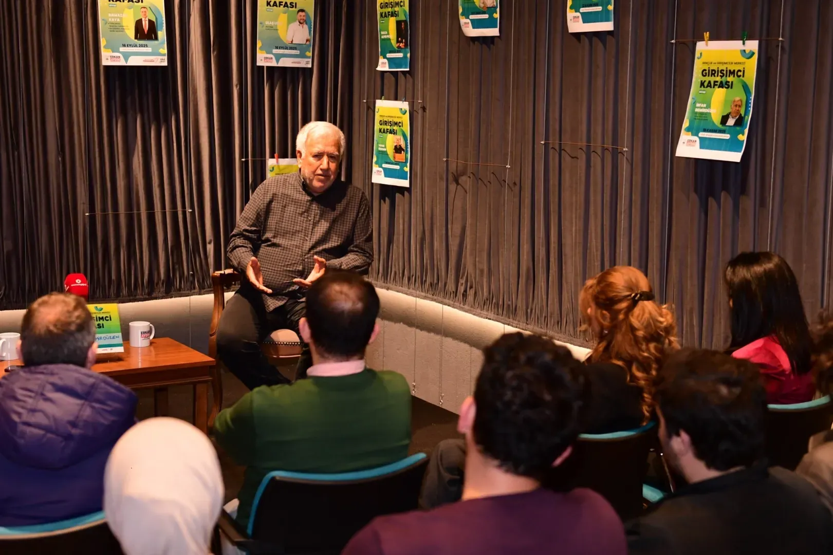 Bursalı iş insanı İrfan Demirdüzen yarının girişimcilerine ilham verdi