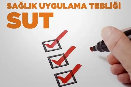 SUT değişiklikleri Resmi Gazete