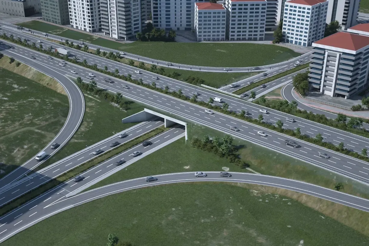 Abdülhamit Han Köprülü Kavşağı Mart’ta hizmete açılıyor