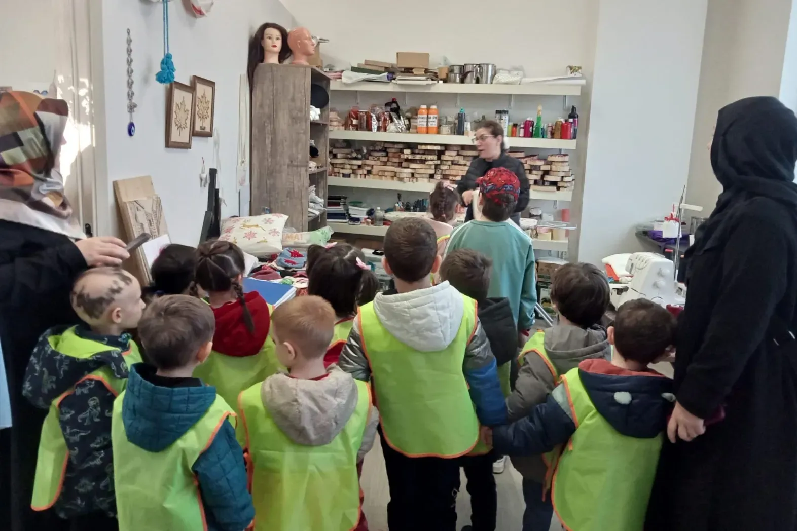 İZGİM, minikleri Çocuk Kütüphanesi