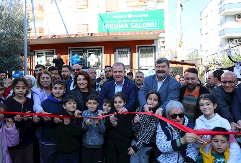 TOROSLAR’IN İKİNCİ OKUMA SALONU AÇILDI