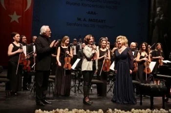 DÜNYACA ÜNLÜ PİYANİST GÜLSİN ONAY VE SENFONİ ORKESTRASI’NDAN MUHTEŞEM KONSER