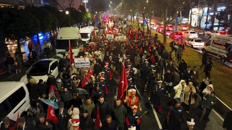 Bayraklar Dalgalandı, Kahramanmaraş Coşkuyla Yürüdü!