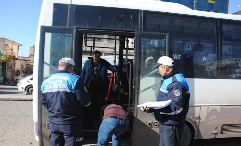 Şanlıurfa Büyükşehir Belediyesi’nden Özel Halk Otobüslerine Kapsamlı Denetim