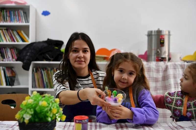 Mamak Belediyesinden Miniklere Yaratıcı Atölye