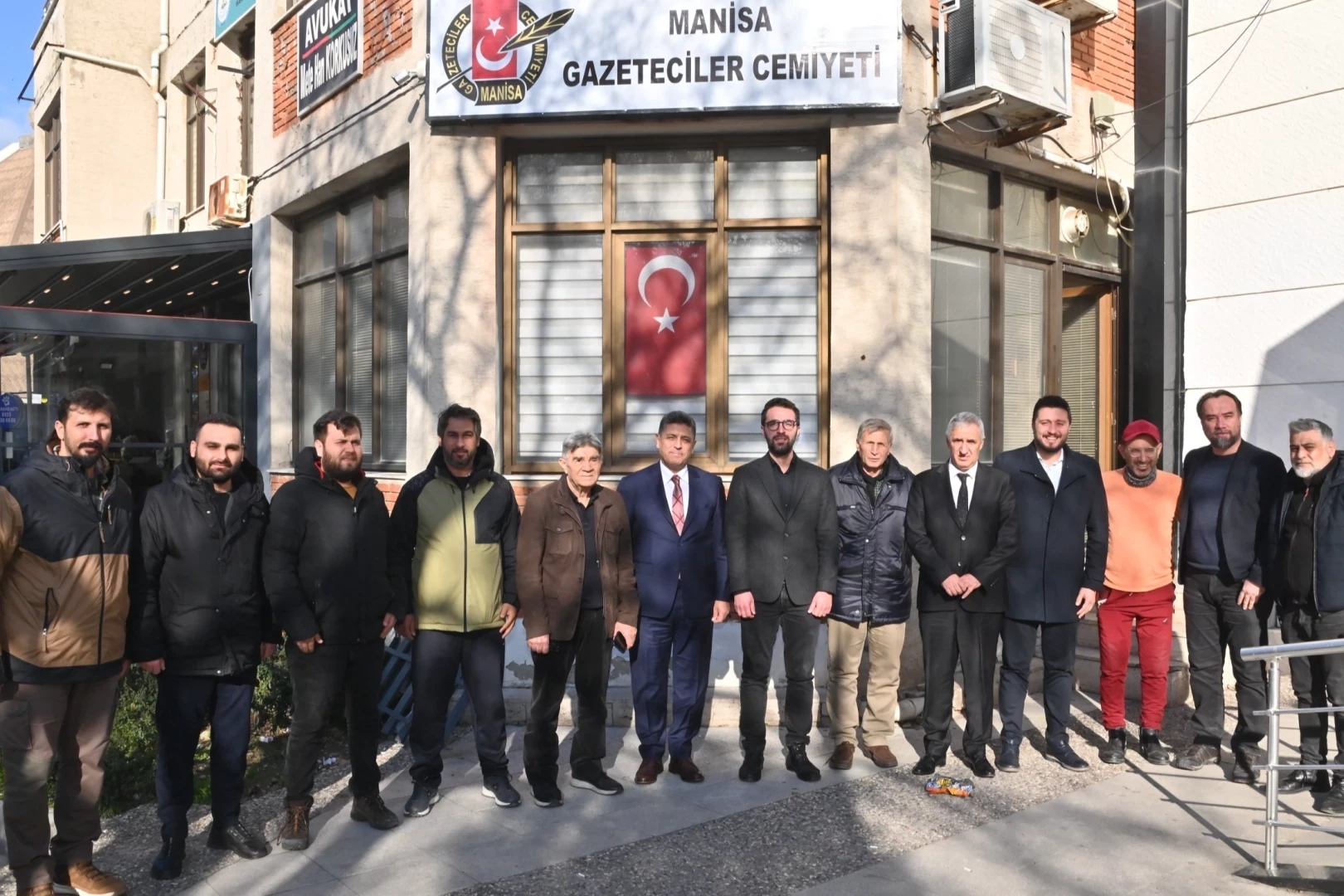 Manisa Büyükşehir’den Gazeteciler Cemiyeti’ne ziyaret