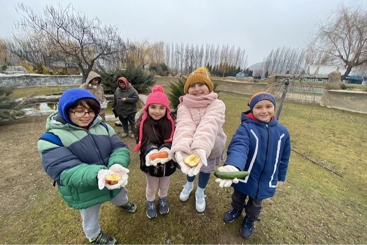 hayvanat bahçesi Eskişehirli minikleri ağırladı