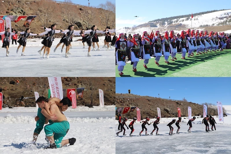 BAŞKAN DEMİR, ÇILDIR’DAKİ BUZ PATENİ GÖSTERİSİNE KATILDI