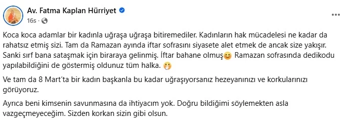 HÜRRİYET’TEN SERT ÇIKIŞ: “BİR KADINLA UĞRAŞA UĞRAŞA BİTİREMEDİLER”