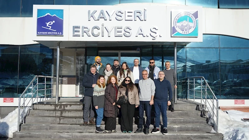 Avrupalı Gazetecilere “Erciyes” Sunumu