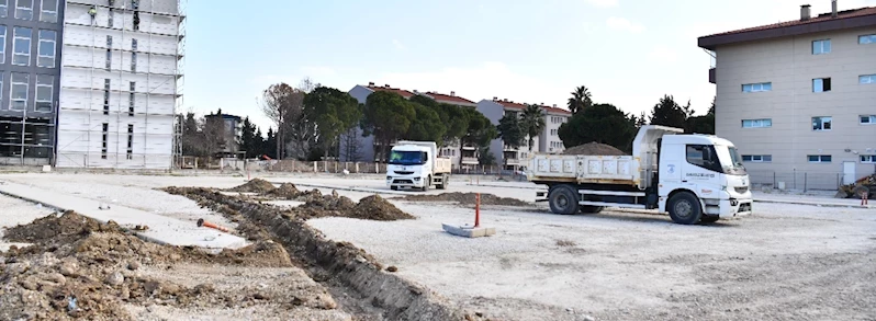 Açık Otopark Düzenleme Çalışmaları Devam Ediyor