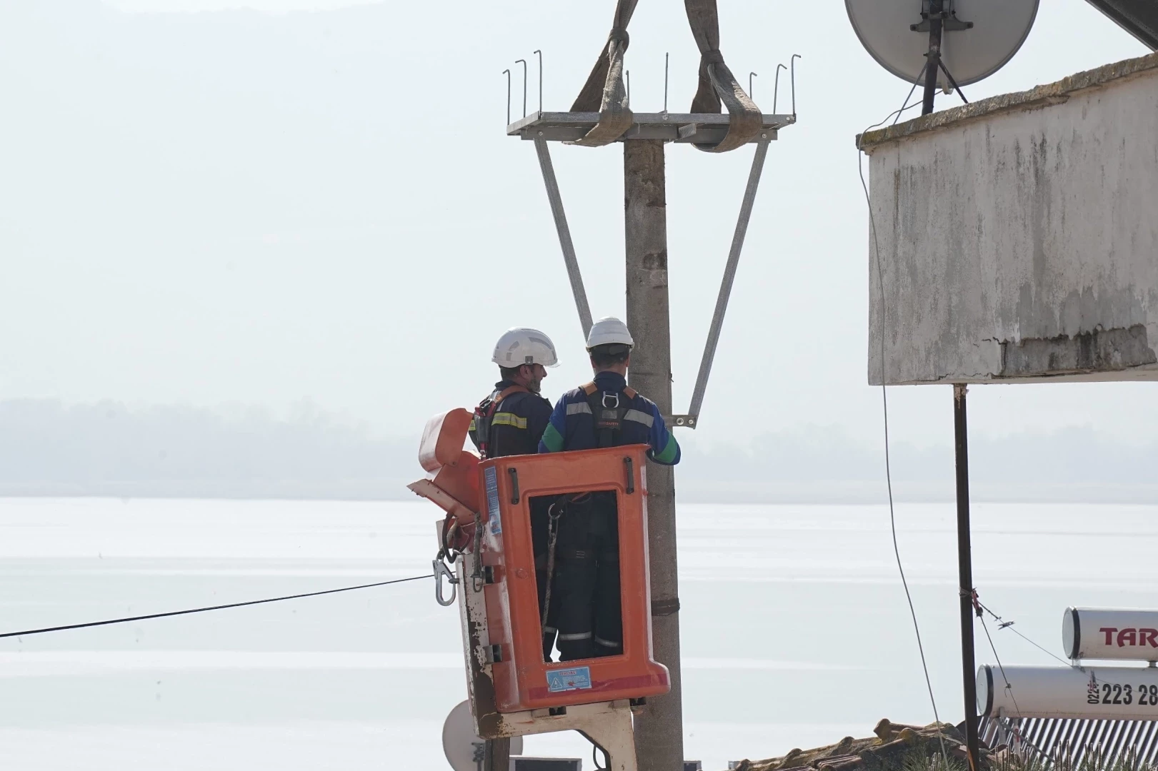 UEDAŞ elektrik direklerini can dostları için hazırladı