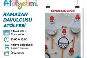 MİNİKLER İÇİN RAMAZAN DAVULCUSU ATÖLYESİ DÜZENLENECEK