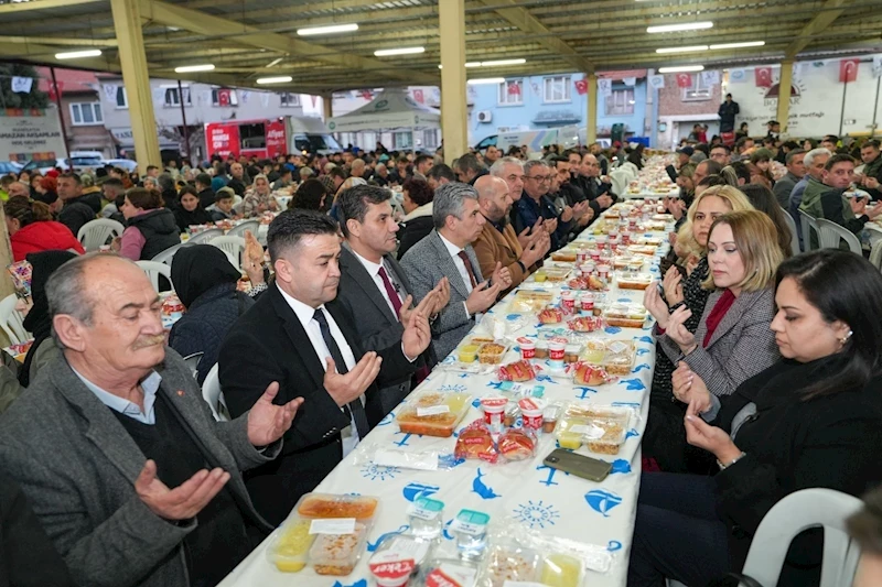 Büyükşehir Belediyesi’nden Kırkağaç’ta İftar Sofrası