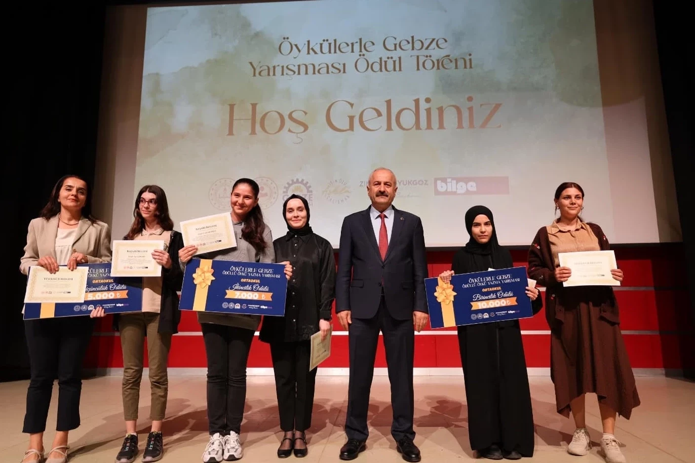 Gebze öyküleri ödüllendirildi