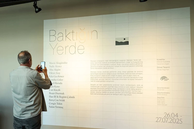 “Baktığın Yerde” sergisi Nilüfer’de izlemine açıldı