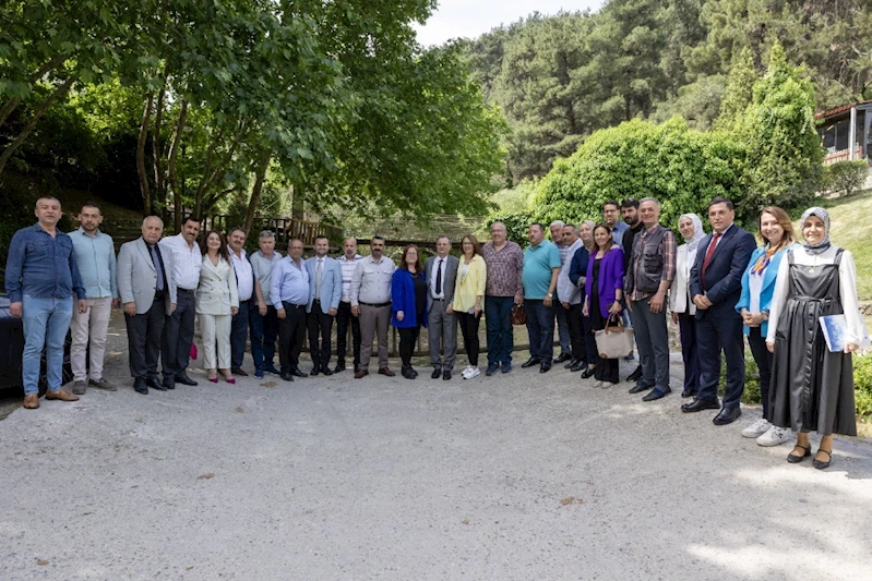 BAŞKAN BALABAN MUHTARLARLA BİR ARAYA GELDİ