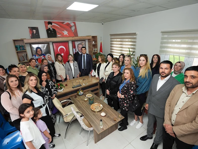 BAŞKAN YILMAZ’DAN ATATÜRK MAHALLESİ’NE ZİYARET