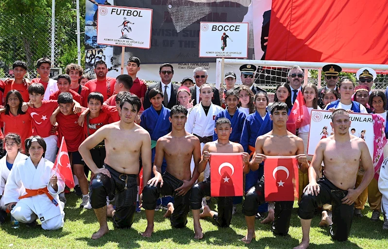 Kemer’de 19 Mayıs coşkusu