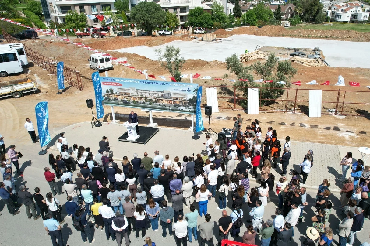 İzmir Güzelbahçe’de Kız Yurdu Projesi başladı
