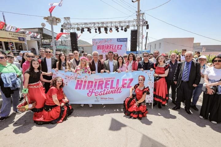 Bayraklı Hıdırellez Festivali’ne görkemli final