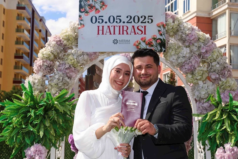 GENÇ ÇİFTLER MUTLU BİR ÖMÜR İÇİN BU ÖZEL GÜNDE ‘EVET’ DEDİ
