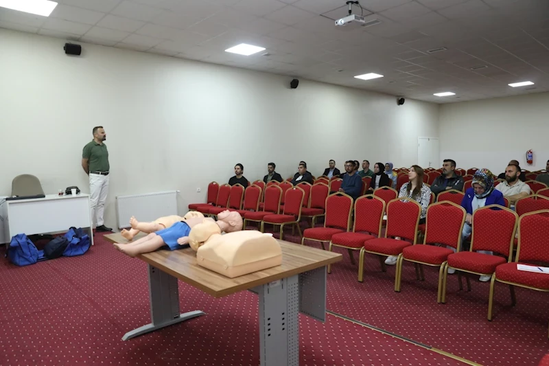 Büyükşehir’den Personeline “Hayat Kurtaran” İlk Yardım Eğitimi