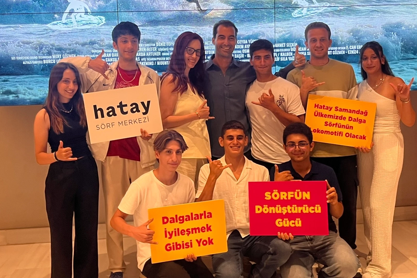 Hatay Sörf Merkezi “Hayatın Çizgisi”yle perdede