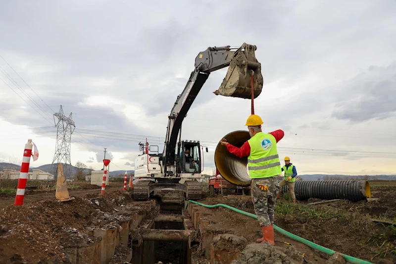 4 merkez ilçeye 12 kilometrelik yeni kanalizasyon ve yağmur suyu hattı