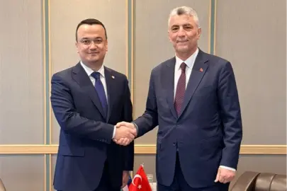 Bakan Bolat Özbekistanlı mevkidaşını ağırladı