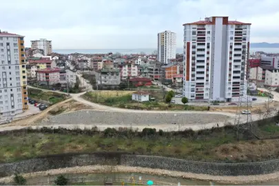 Fatsa Evkaf’ta taş duvar tamamlandı